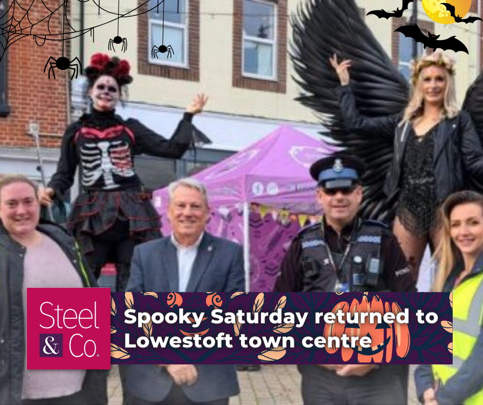 Spooky Saturday returned to Lowestoft town centre