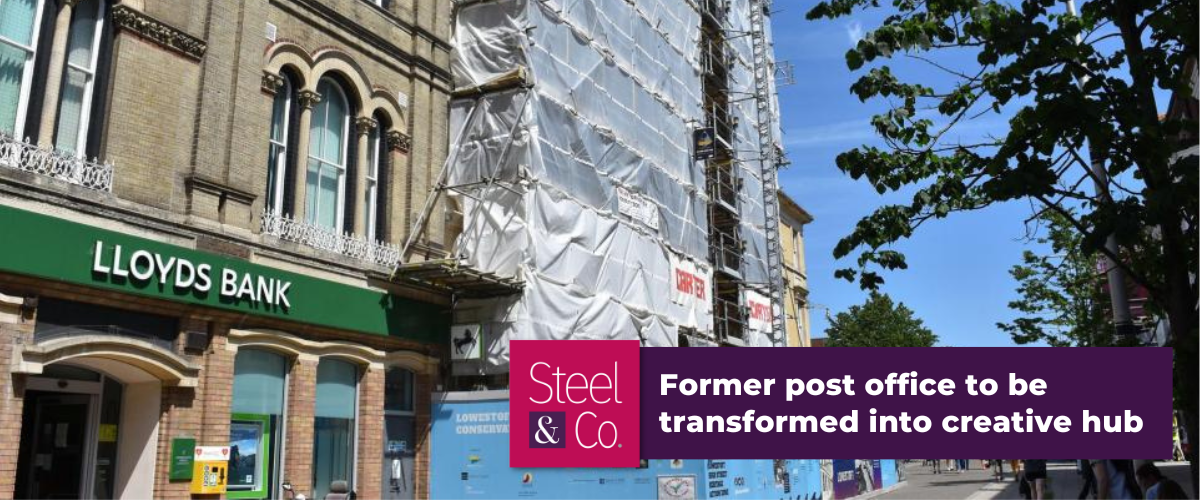 Former post office to be transformed into creative hub