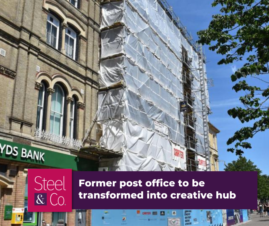 Former post office to be transformed into creative hub