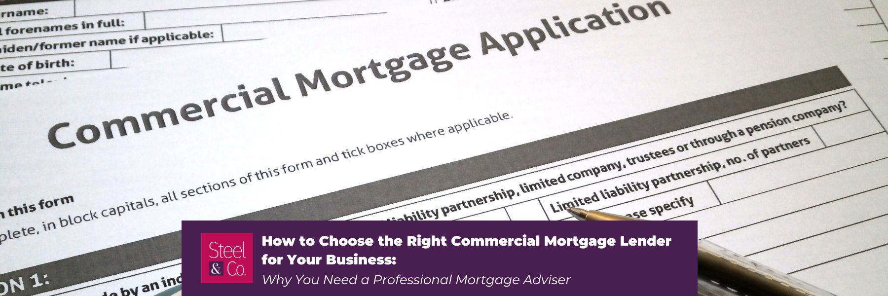 How to Choose the Right Commercial Mortgage Lender for Your Business: Why You Need a Professional Mortgage Adviser