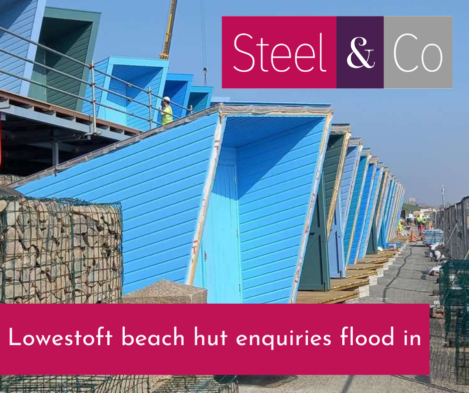Lowestoft beach hut enquiries flood in