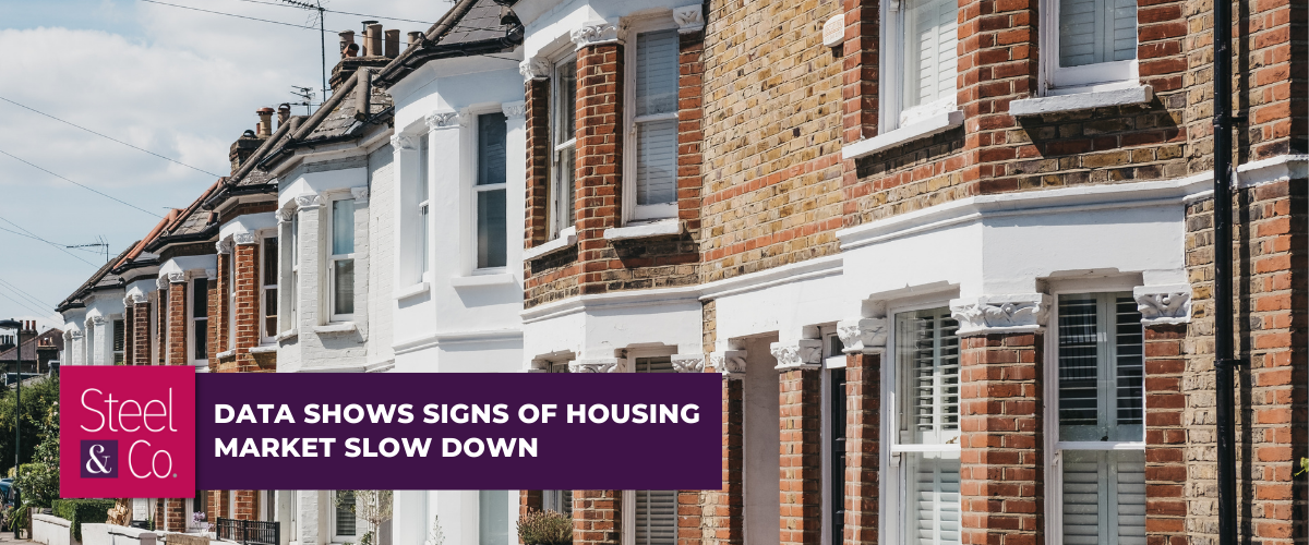 Data shows sign of housing market slow down
